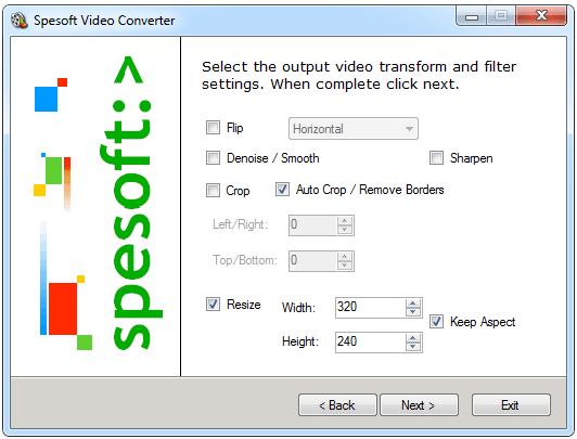 Spesoft Free Video Converter screenshot